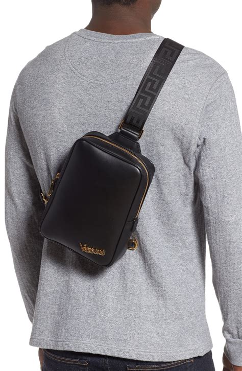 cheap versace man bag|Versace shoulder bag men.